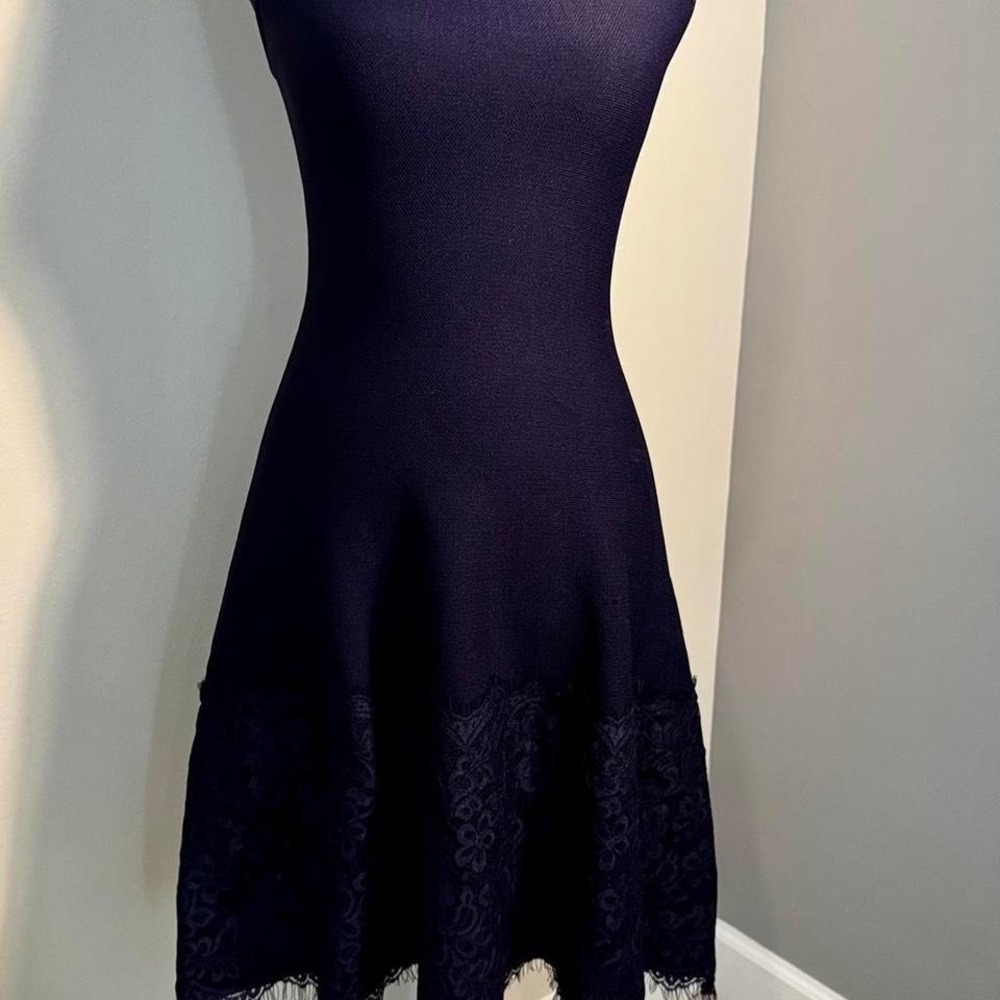 Eliza J Navy Blue Skater Dress / EXCELLENT Condition / NO Flaws!